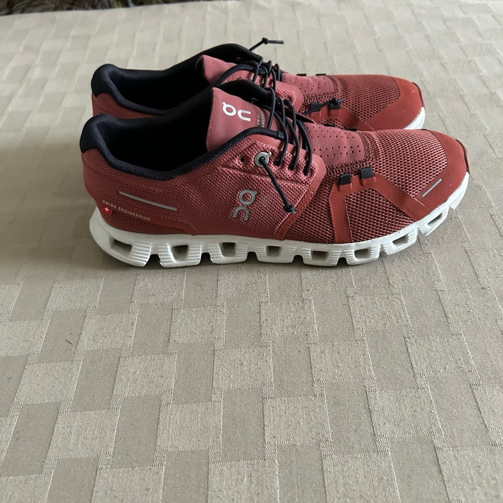 On Running Cloud 5 Sneakers In Ruby/Rust - image 6